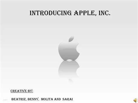 Ppt Introducing Apple Inc Powerpoint Presentation Free Download