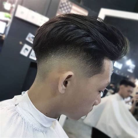 Medium Fade Haircut Asian Giovannalaiba