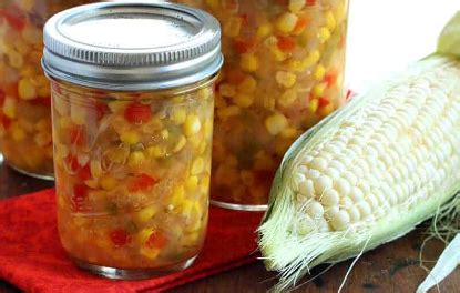 Sweet Corn Relish Brenda Gantt