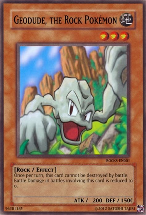 Pokemon Cards [Rock-types] - Casual Card Design - Yugioh Card Maker Forum