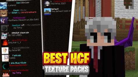 Top 5 Mejores Texture Packs Para Minecraft Hcf 17 18 Youtube