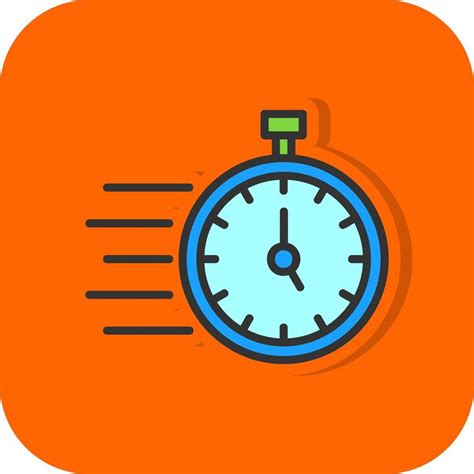 Fast Time Vector Icon Design Vector Art At Vecteezy