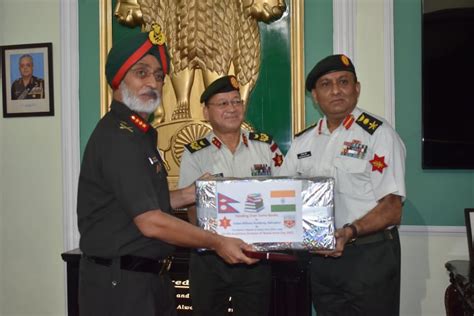 Delegation Of Nepal Army Visits Ima Dehradun