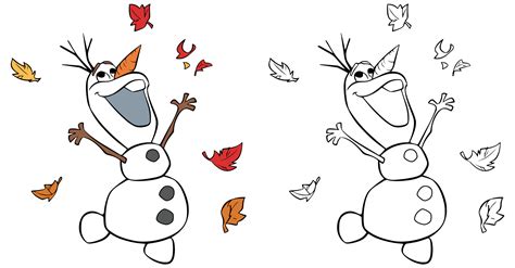 Olaf Frozen Disney Snowman Funny Snowman 46447977 Vector Art At Vecteezy