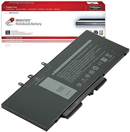 K KYUER 68WH GJKNX 93FTF Laptop Battery For Dell Latitude 5280 5288