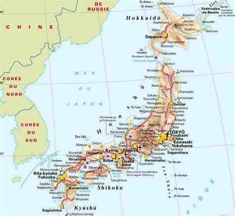 detailed road map  japan japan detailed road map vidianicom
