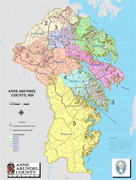 Anne Arundel County Council District Map - Liva Sherry