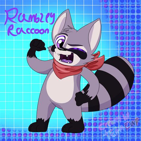 Rambley Raccoon By Lylianadog On Newgrounds