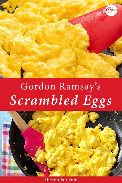 Gordon Ramsays Creamy Scrambled Eggs Recipe Thefoodxp Recipe Gordon Ramsay Recipe Gordon