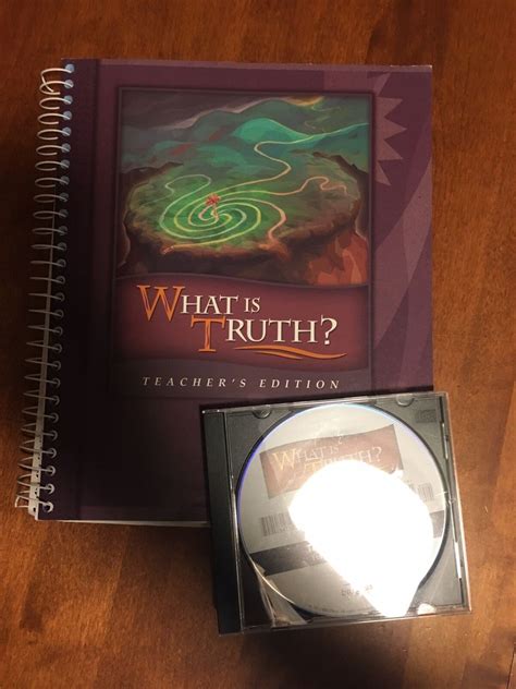BJU What is Truth Teacher's Edition & Teacher's Edition CD | eBay