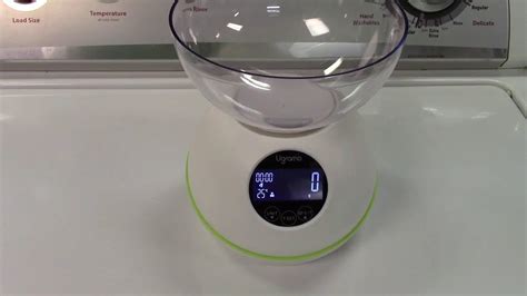 Ugramo Kitchen Scale Review Youtube