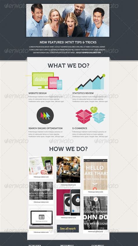 Email Marketing Template – 21+ Free PSD, EPS, Documents Download | Free ...