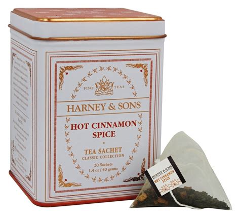 Harney Sons Hot Cinnamon Spice Tea 20 Bg Pack Of 4 Walmart