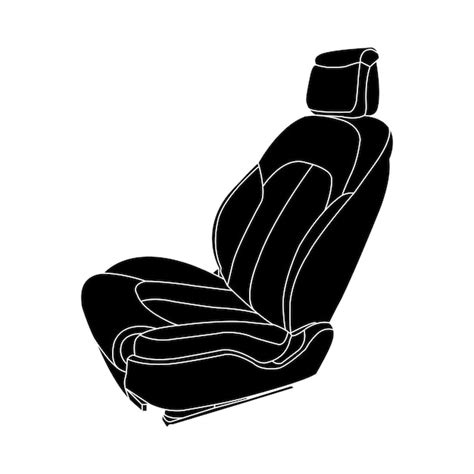 Premium Vector Car Seat Icon Vector Illustration Symbol Design