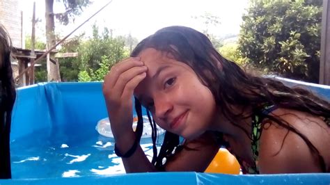 Brincando Na Piscina YouTube