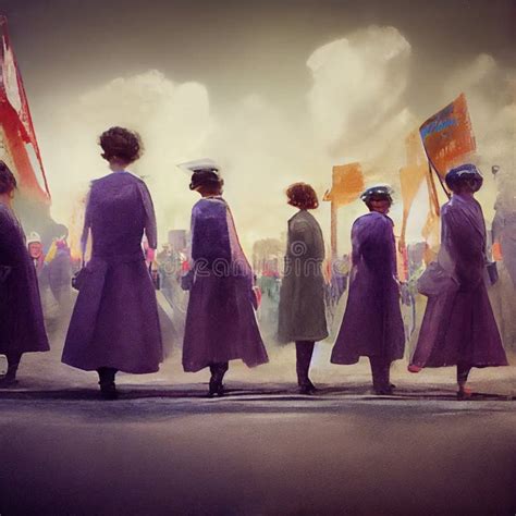 Suffragette Colours Stock Illustrations – 17 Suffragette Colours Stock ...