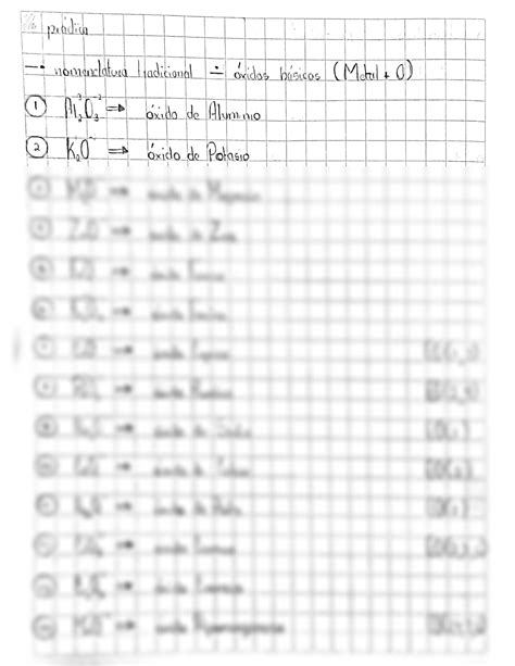 SOLUTION Nomenclatura Clase Quimica Studypool