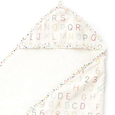 Pehr Designs Alphabet Hooded Towel – Maison & Tavola