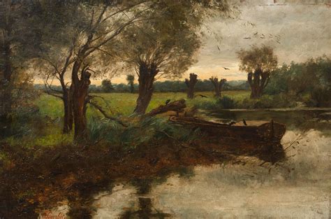 Bords De La Charente Jahrhundert Gustave Courbet