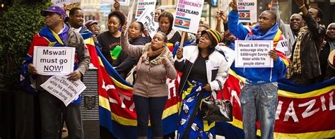 PSI welcomes pro-democracy protests in Swaziland - PSI - The global ...