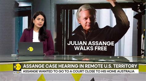 Julian Assange Walks Free His Case Hearing Is In Remote Us Territory