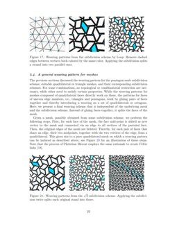 Weaving Patterns Inspired By The Pentagon Snub Subdivision Scheme DeepAI