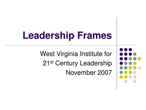 Ppt Leadership Frames Powerpoint Presentation Free Download Id6389143