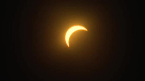 Watch Partial Eclipse Over Oklahoma