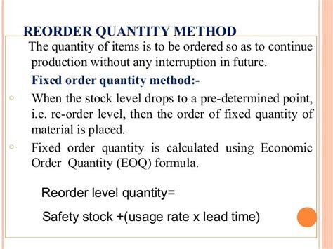 Inventory Management Rqm Eoq Im