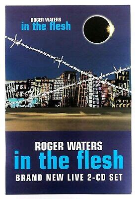 Roger Waters In The Flesh Live Cd Release Promotional Poster Pink