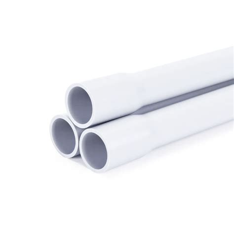 In X Ft Pvc Pipe Schedule Belled End White