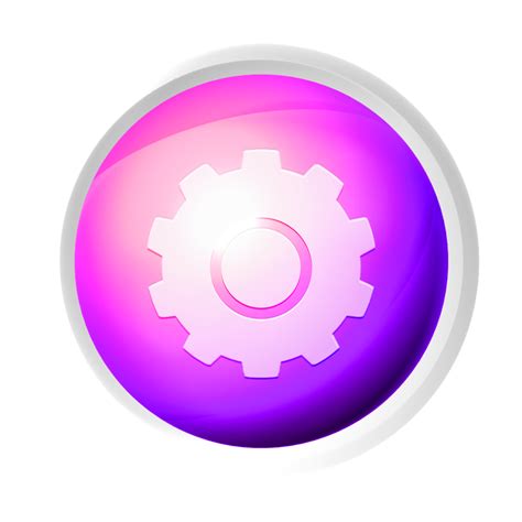 Setting Or Tool Symbol Colorful Game Button 20967744 Png