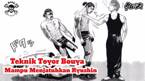 Teknik Toyor Bouya Mampu Menjatuhkan Ryushin Manga Crows Ep Youtube