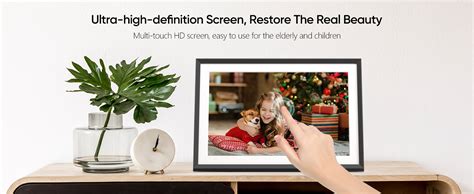 Arzopa Digitale Fotolijst Wifi Inch Ips Touchscreen Elektronisch