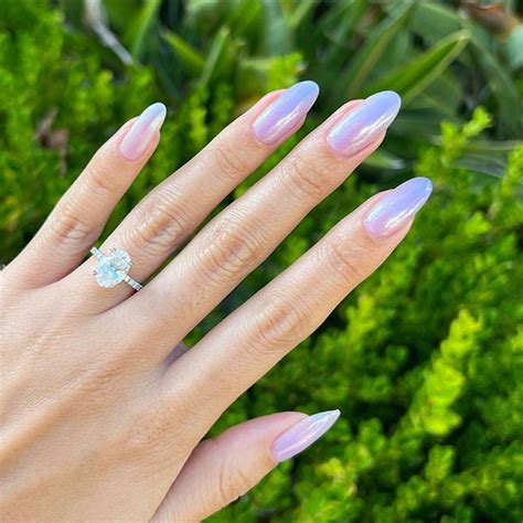 TREND ALERT Hailey Bieber S Glazed Donut Nails