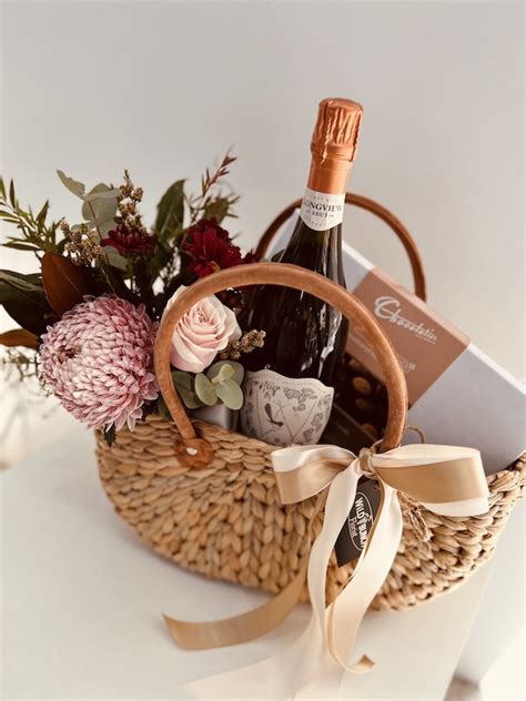 Mothers Day Hamper Bag With Bubbles Wild Bunch Florist Broken Hill