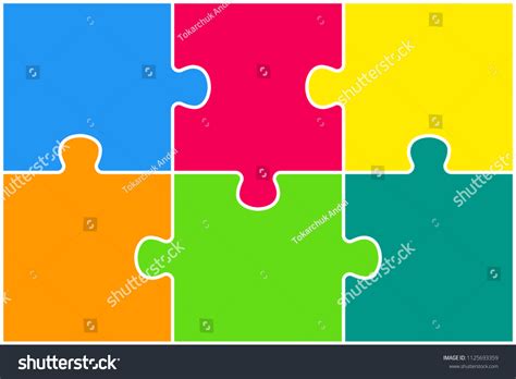 2,510 6 Puzzle Pieces Images, Stock Photos & Vectors | Shutterstock