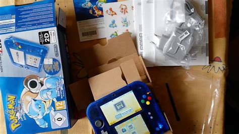 Nowa Konsola W Kolekcji 3 Unboxing Nintendo 2ds Crystal Blue