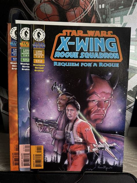 Star Wars Comic Set X Wing Rogue Squadron Requiem For A Rogue Issues