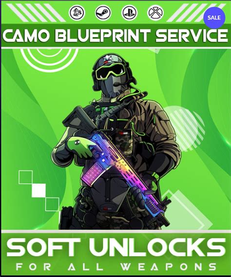 Call Of Duty Mw3 Camo Blueprints Service Etsy