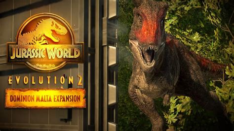 Dominion MALTA DLC All New Dinosaur Skins Jurassic World Evolution