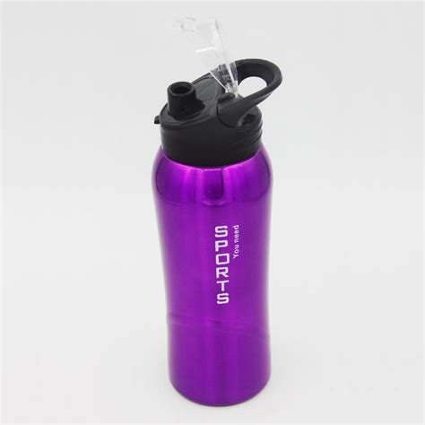 Single Wall Stainless Steel Sport Water Bottle Drinking Bottle E101