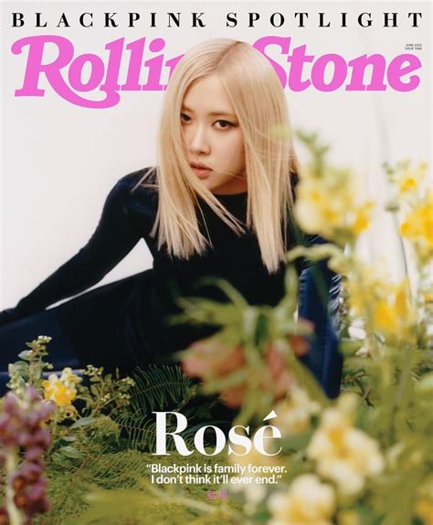 Rosé 個人版出爐！blackpink史上首位南韓女團登《rolling Stone》滾石雜誌封面 個人看板板 Dcard