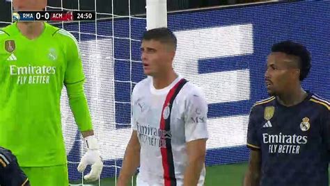 Ac Milan Vs Real Madrid Highlights 24 07 2023 Video Dailymotion