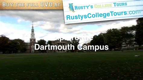 Dartmouth College Tour Preview Trailer Youtube