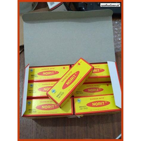 Jual Obat Herbal Norit Isi Karbon Aktif Herbality Shopee Indonesia