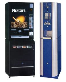 Coffee vending machines serves good coffee too!