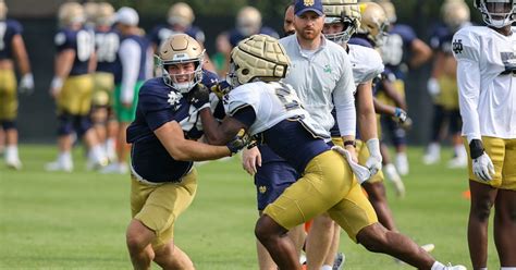 Observations From Notre Dame Football Fall Camp Practice No 12