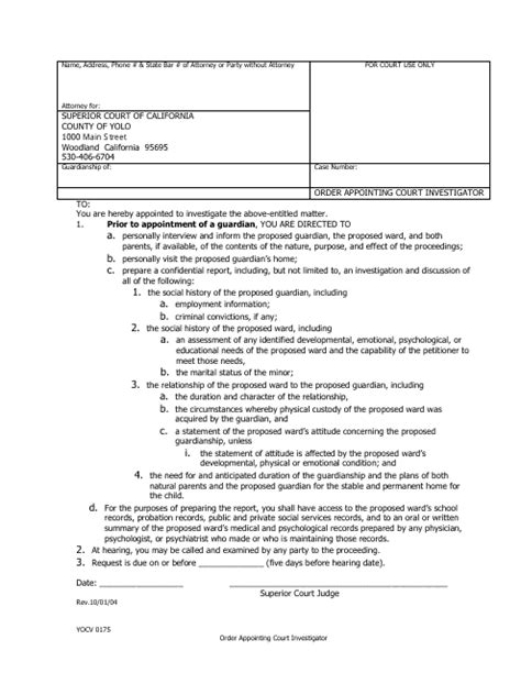 Superior Court - Yolo County, California Forms PDF templates. download ...