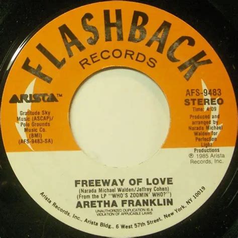 Aretha Franklin Freeway of love (Vinyl Records, LP, CD) on CDandLP